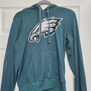 NFL Teal Mesh Hoodie With Tank